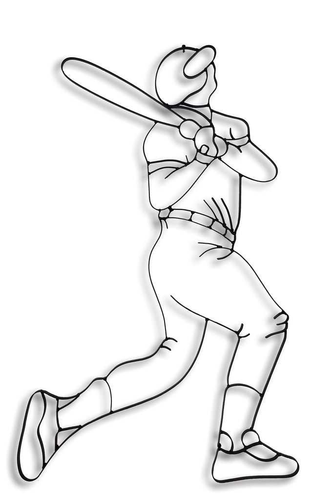 How to draw BASEBALL PLAYER 