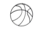 Basketball Metal Wall Decor