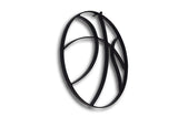 Basketball Metal Wall Decor