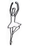Ballerina Metal Wall Decor and Wall Art