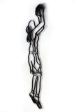 Women's Basketball Player Metal Wall Decor