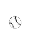 Baseball Metal Wall Decor