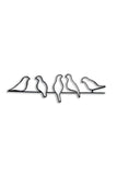 Birds Metal Art on the wire
