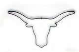 Longhorn Cow Head Metal Wall Decor and Wall Art Sculpture