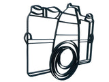 Camera metal wall art and photography wall decor