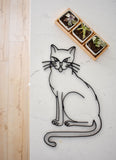 Cat wall decor