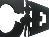 Dancer Word Metal Sign