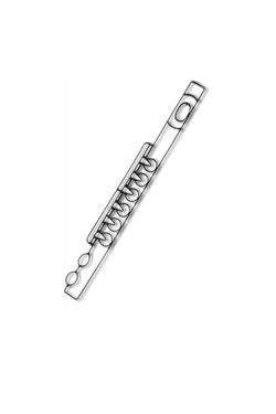 Metal Flute Wall Decor