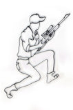 Hunter Metal Wall Decor and Wall Art Sculpture