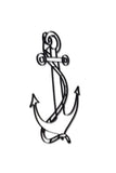 Ship Anchor Metal Wall Decor and Wall Art Sculpture