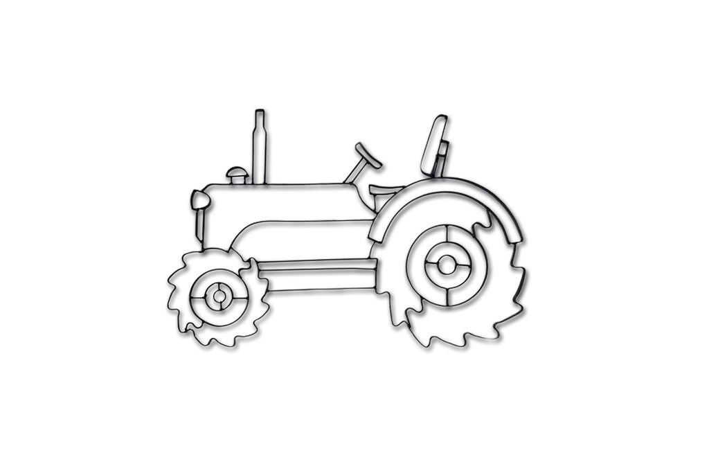 Farm Tractor Metal Wall Decor and Wall Sculpture All Metal Art Shop