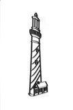 Lighthouse metal wall art and sculpture