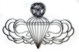 Airborne Master Jumper Metal Wall Decor