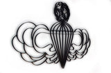 Airborne Master Jumper Metal Wall Decor
