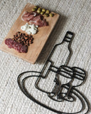 Wine Tray Metal Wall Decor and Wine Bottle Wall Art