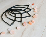 Lotus Flower Metal Wall Decor and Wall Art Sculpture