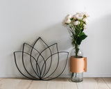 Lotus Flower Metal Wall Decor and Wall Art Sculpture