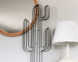 Cactus metal art