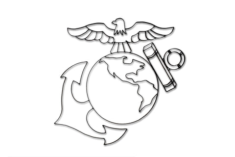 Metal Marines Wall Art and Decor