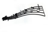 Musical Notes Metal Wall Decor and Wall Art Sculpture