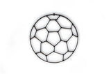 Soccer Ball Metal Wall Decor