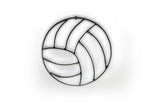 Volleyball Metal Wall Decor